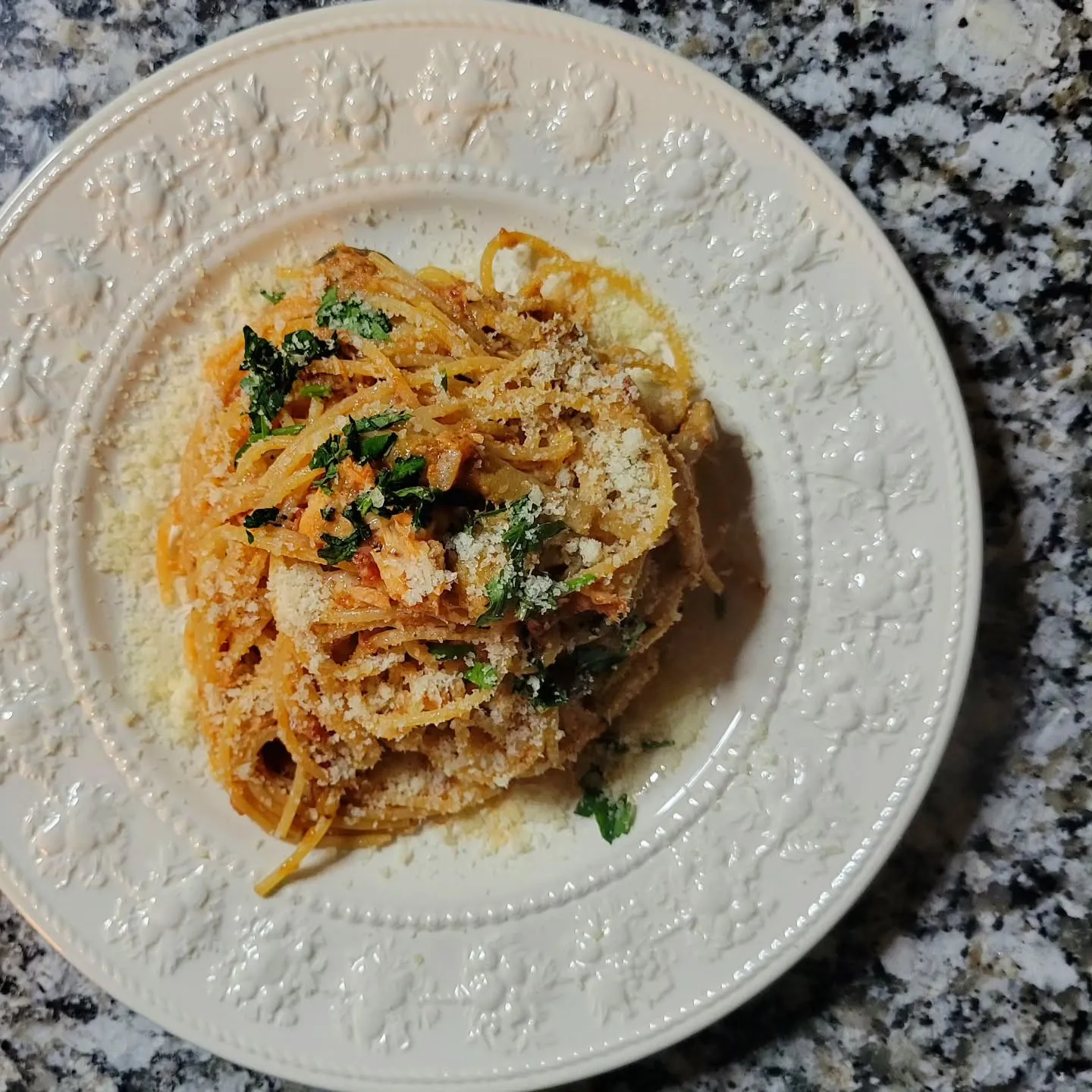 スパゲッティ　ボスカイオーラ